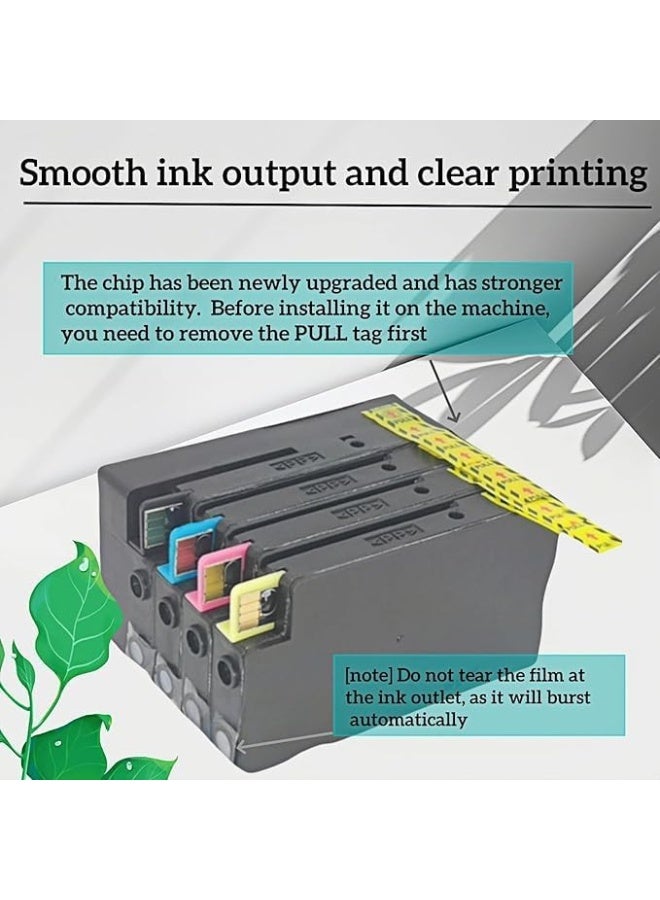 Terabyte 963XL INK CARTRIDGES MULTIPACK COMPATIBLE WITH HP 963 963 XL INK CARTRIDGES COMPATIBLE WITH HP OFFICEJET PRO 9010 9012 9013 9014 9015 9016 9018 9019 9020 9022 9025 (BLACK CYAN MAGENTA YELLOW) - Image 3